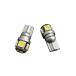 ma. электро- (MAMEDEN) T10 5 полосный LED 3 chip 5050SMD 2 шт. комплект (1: белый )