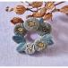 piece.... комплект k.omono fioret wreath brooch брошь kahki PHC-034-3