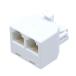 ta rose TARO'S RJ11/12 modular cable 2 sharing for adapter 6 ultimate 4 core /6 ultimate 2 core eko simple package CMJ-AD2