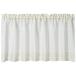 SunnyDayFabric короткие занавески ma Caro n примерно 110cm ширина ×45cm длина бежевый 