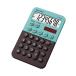  sharp цвет дизайн калькулятор 8 колонка отображать оттенок зеленого EL-760R-GX