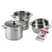 tama - si...IH200V соответствует пар &amp; макароны pot 20cm LB-177 серебряный 
