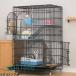 2024 кошка клетка 2 уровень ширина 69× глубина 48× высота 106cm compact гамак с роликами . кошка для клетка кошка клетка кошка 