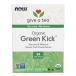  за границей прямая поставка товар Now Foods Green Kick Tea Bags, 24 each