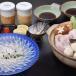 [ Yamaguchi прямая поставка ][ дополнительный подарок .. sashimi фугу-набэ комплект 2 порции | супер холодный ] привилегия : натуральный фугу молоки примерно 100g
