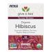  за границей прямая поставка товар Now Foods Organically Hip Hibiscus Tea, 24 bags