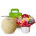  Crown дыня Mini букет комплект Crown дыня гора и т.п. класс средний шар 1.3kg передний и задний (до и после) 1 шар ввод сообщение карта ( бесплатный )