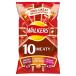 Walkers Crisps - Meaty Variety (20x25g) пешеход. картофель chip s- мясной разнообразный ( 20X25G )