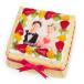 CAKE EXPRESS фотография кекс квадратное type винт kyui есть фрукты сырые сливки 5 номер 