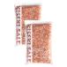 kisekihimalaya скала соль блокировка соль розовый Mill для . шарик 2-8mm еда для 1kg×2 пакет (2kg)