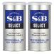 S&amp;Bes Be еда select специя S жестяная банка черный перец ( пудра ) 100g ×2 жестяная банка 