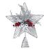 Ornativity �V���o�[�X�^�[�c���[�g�b�p�[ - �N���X�}�X�O���b�^�[ �V���o�[�X�^�[ �z���f�[�c���[�g�b�v�f�R���[�V���� �V���o�[�x���ƃ��h��
