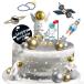  Space кекс topa-22 шт, космос капкейк topa- космонавт. украшение украшение, день рождения космос тема сделал party сопутствующие товары, планета Rocket жемчуг мяч 