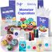 Baketivity x Duff Goldman Monstar капкейк комплект - детский выпечка комплект - кулинария комплект предварительно подготовка осуществлен пищевые ингредиенты ..