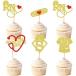 Keaziu медсестра капкейк topa-35 шт упаковка Best Nurse Ever Happy Nurses Day капкейк pick уход .te