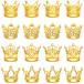 Tidponra цветок букет для Mini Crown, кекс topa- для маленький Gold Crown 16 шт, аранжировка цветов . украшение,4 стиль 