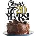 Klionjor Happy 20th Birthday кекс topa-20 лет день рождения кекс .. кубок 20 лет. день рождения кекс pick 20 лет. день рождения вечеринка 