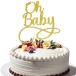 Chewarelly 1 упаковка Oh-Baby кекс topa- мужчина кроме того, девочка Thema baby душ капкейк pick . другой .., ребенок. рождение 