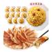  Osaka .. прямой огонь .. тяхан 12 пакет & мясо гёдза комплект ...... замороженные продукты ежедневное блюдо китайский 