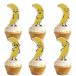 18 шт желтый g Ritter симпатичный banana десерт капкейк topa- pick поверхность белый фрукты Thema оборудование орнамент сопутствующие товары baby душ мужчина 