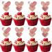 Rsstarxi 24 шт упаковка Rav Heart капкейк topa-g Ritter Heart Kiss Me капкейк pick сладкий Rav кекс декоративный элемент re-