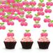  bow капкейк topa- Cherry сладкий кекс pick baby душ день рождения party фрукты Thema украшение сопутствующие товары 24 шт 