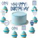Cheerupp Греция миф happy день рождения кекс &amp; капкейк topa- комплект,toga старый плата Греция happy день рождения кекс topa- оборудование орнамент, Греция. женщина 