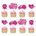 Little Man happy Girlfriend te- капкейк topa-, National Girlfriend te- party украшение,8 месяц 1 день Girlfriend te-