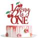  Cherry 1/2 вес u one кекс topa-,6 месяцев. день рождения украшение, сладкий one, summer фрукты Cherry Thema baby душ половина день рождения pa-