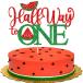  арбуз половина вес u one кекс topa-g Ritter арбуз 1/2 вес u one кекс pick happy 6. месяц фрукты Thema baby душ - -