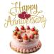 g Ritter happy Anniversary кекс topa-, Gold g Ritter fabyulas Anniversary кекс pick . кубок Anniversary кекс украшение 