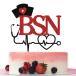 BSN кекс topa-, медсестра g Lad,RN BSN. индустрия оборудование орнамент, сестринское дело . скумбиря i балка,2026 год медицинская помощь сестринское дело .. индустрия party украшение, чёрный . красный 
