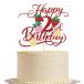 Gtseryeio клубника happy день рождения кекс topa- baby душ, клубника день рождения party, свадебный душ фрукты Thema 
