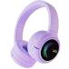 iClever Magic Switch Headphones for Kids Teens Bluetooth, Premium Sound, 45Hour Playtime, Safe Volume Mode, Built-in Mic Light Up Kids Bluetooth Headp