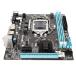 PC Motherboard Dual Channel M.2 NVMe NGFF Desktop Motherboard DDR3 Memory Slot 6 USB 2.0 HD VGA Ouput H61 for Replacement