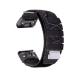 22/ 26mm Sport Nylon Loop Strap Fit for Garmin Fenix 7 6X 6S 6 Pro 5X 5 5S 3HR Bracelet Fit for Garmin Band Belt Watchband Accessories (Color : Black,