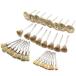 45* Stainless Steel Wire Wheel Polishing Mix Brush Set for Dremel Rotary Tool Shank, T-shaped Wire Brush Bowl Type Wire Brush Pin Type Brush