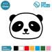  lovely Panda illustration sticker seal cutting sticker [50mm size ] animal lease wall child kindergarten child care . goods Kids room background DIY man si...