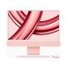 Apple MQRT3J/A iMac 24 дюймовый 4.5K Retina дисплей Apple M3 chip 8 core CPU 10 core GPU SSD256GB память 8GB розовый новый товар бесплатная доставка 