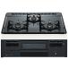 no-litsuN3GV2RVQ1 LP metal top газовая плитка нет вода одна сторона . регулировка температуры функция нет 60cm модель LP газовый серый новый товар бесплатная доставка рассылка срок поставки 3 день передний и задний (до и после) 