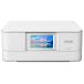  Epson EP-886AW A4 цвет струйный многофункциональная машина Colorio compact дизайн смартфон соответствует беспроводной LAN автоматика двусторонний печать белый новый товар бесплатная доставка 