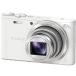 �\�j�[  DSC-WX350WC �R���p�N�g�f�W�^���J���� Cyber-shot �T�C�o�[�V���b�g �z���C�g �V�i ��������
