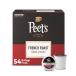 Peet's Coffee, French Roast, Dark Roast, K-Cup Pack (54 ct.), Single Cup Co