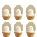 18 шт Gold g Ritter jaji парик десерт капкейк topa- pick закон юрист правильный . Thema оборудование орнамент сопутствующие товары университет . индустрия pa-te
