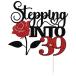 39 кекс topa-, rose 39 лет. день рождения party кекс украшение,39 лет. день рождения party кекс украшение, Hello 39,39 лет. день рождения,39