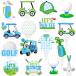 Lets Partee Golf капкейк topa- Golf party украшение Golf день рождения капкейк pick спорт . работа pa-te