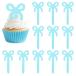 CORNER LACE Blue Ribbon акрил капкейк topa-12 шт бабочка галстук капкейк pick кекс десерт вставка оборудование орнамент 