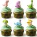 Blulu 18 шт Shark ласты капкейк topa- ласты кекс topa- pick море животное Thema party Family baby душ 