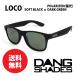 �T���O���X�@�����Y�@�Ό��@LOCO�@DANG SHADES�@���������@ SOFT BLACK X DARK GREEN POLARIZED vidg00271
