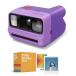 Polaroid( Polaroid ) мгновенный аналог камера Polaroid Go Generation 3 Purple лиловый (9193) плёнка 6шт.@(48 листов ) имеется [ бесплатная доставка ]